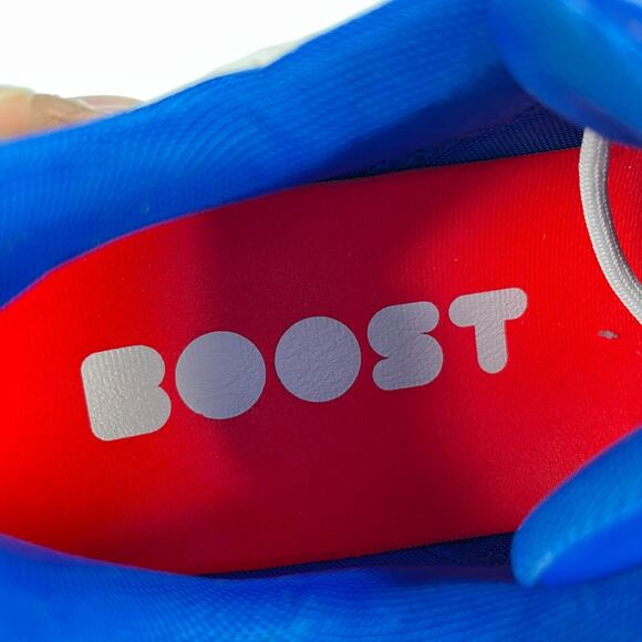 Adidas Codechaos Sport White Blue Boost Spikeless Golf Shoes EF5711 Mens Sz 11.5 main image 6